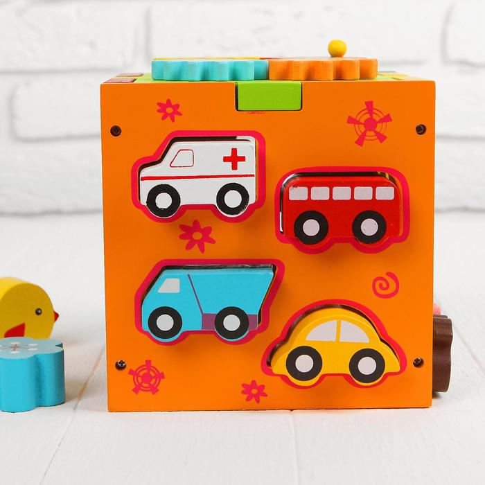 Бизикубик для детей &laquo;Цветной&raquo;