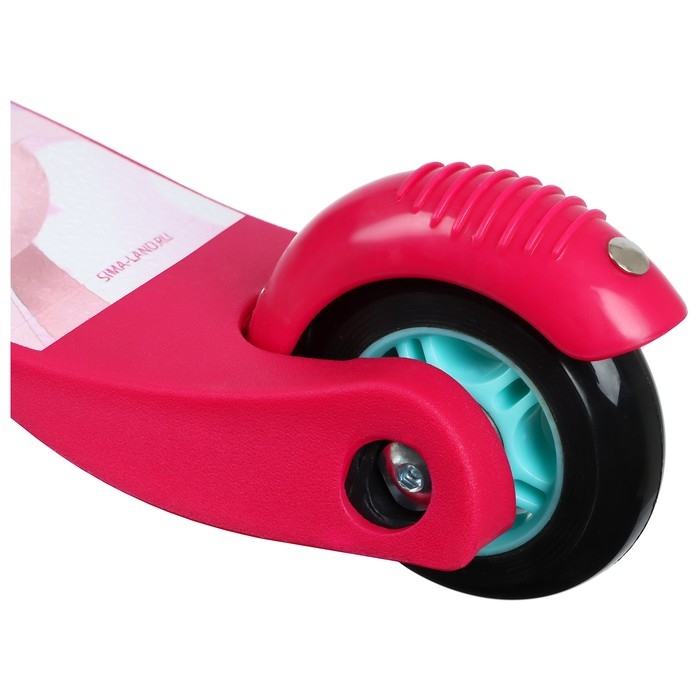 Самокат GRAFFITI «Единорожки», колёса PU 110/75 мм, ABEC 7, цвет розовый Самокат GRAFFITI «Единорожки», колёса PU 110/75 мм, ABEC 7, цвет розовый