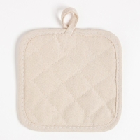 Кухонный набор (2 предмета) Доляна &laquo;Зигзаги&raquo;, прихватка 17х17 см, варежка 26х16 см, 100% п/э