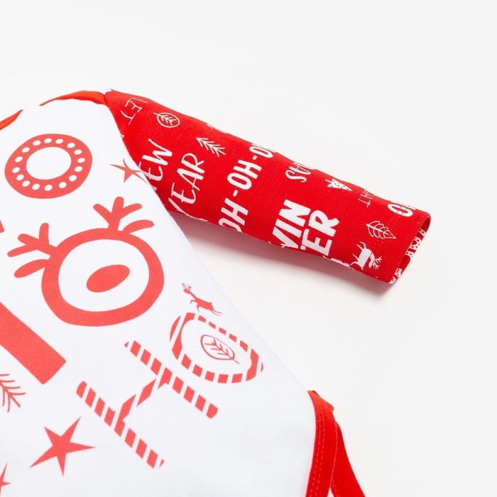 Набор: боди, штанишки и шапочка Крошка Я "Joy", рост 86-92 см