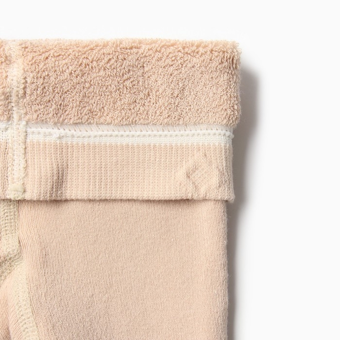 Колготки детские махровые, цвет бежевый, рост 110-116 см Колготки детские махровые, цвет бежевый, рост 110-116 см