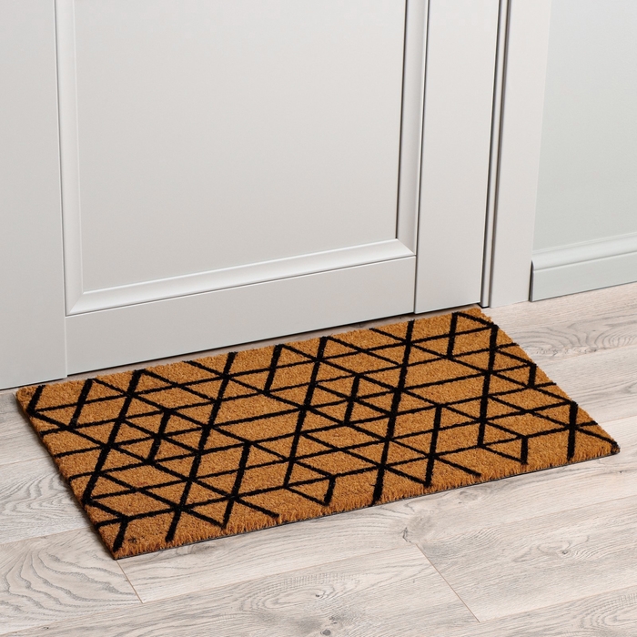 Коврик придверный LaDо́m, 45&times;75 см, кокосовое волокно