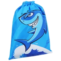 Набор для плавания детский ONLYTOP &laquo;Акула&raquo;: шапочка, очки, мешок