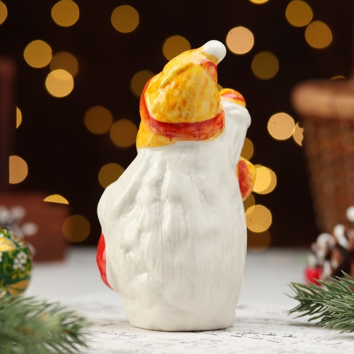 Сувенир Сувенир "Снеговик Друг", 13 см, фарфор