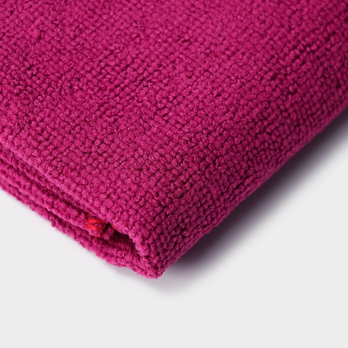 Тряпка для пола Доляна, 220 г/м², 50×60 см, микрофибра, с оверлоком, цвет МИКС Тряпка для пола Доляна, 220 г/м², 50×60 см, микрофибра, с оверлоком, цвет МИКС