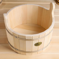 Шайка из липы, 15 л, круглая, нержавеющий обруч, "Добропаровъ" Шайка из липы, 15 л, круглая, нержавеющий обруч, "Добропаровъ"