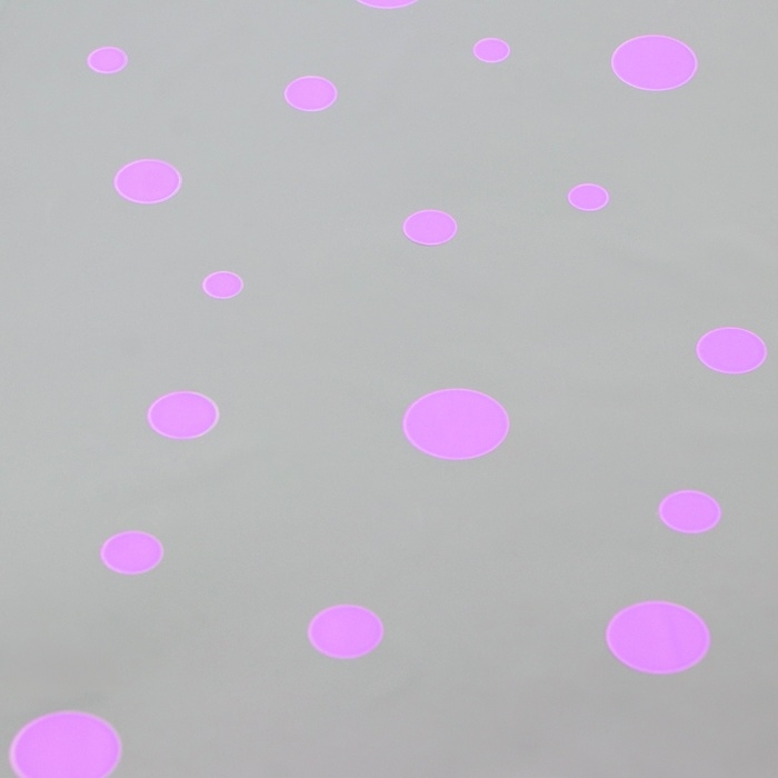 Пленка для цветов Пленка для цветов "Круги" сиреневая 0,7 х 8.2 м, 40мкм