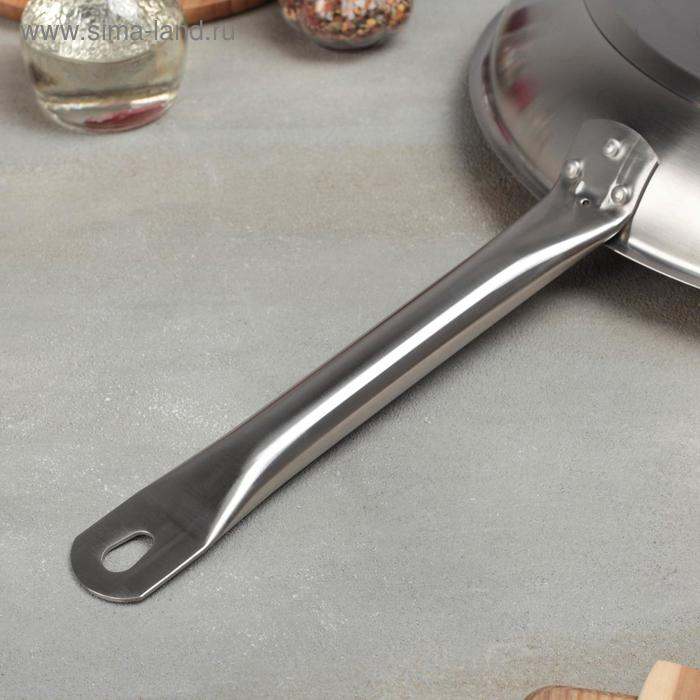 Сковорода, d=30 см, h=5 см, капсульное дно, индукция Сковорода, d=30 см, h=5 см, капсульное дно, индукция