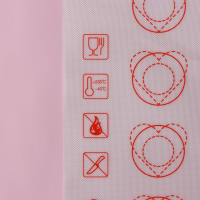 Армированный коврик для выпечки макаронс Доляна «Макарон», силикон, 40×30 см, цвет МИКС Армированный коврик для выпечки макаронс Доляна «Макарон», силикон, 40×30 см, цвет МИКС