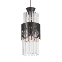 Подвес "Капель" 1х60Вт Е27 Черный Подвес "Капель" 1х60Вт Е27 Черный
