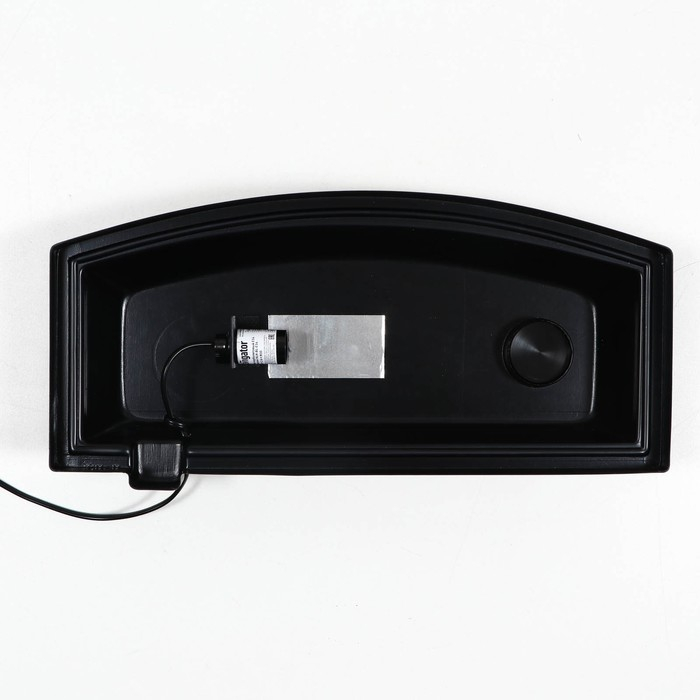 Аквариум Аквариум "Телевизор" с крышкой, 30 литров, 46 х 20 х 33/38 см, венге