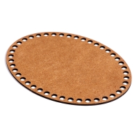 Донышко для вязания, овал &mdash; 20 &times; 15 см, хдф 3 мм