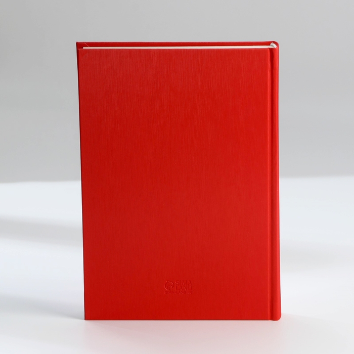 Ежедневник недатированный А5, 160 л. Твердая обложка. Кожзам. Красный. Кремовый блок Ежедневник недатированный А5, 160 л. Твердая обложка. Кожзам. Красный. Кремовый блок