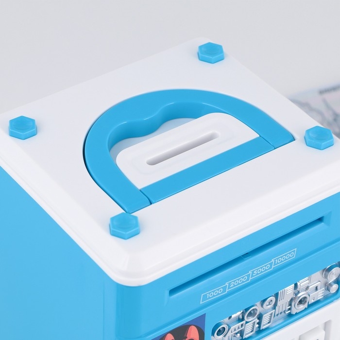 Копилка сейф &laquo;Мелочь, а приятно&raquo;, 19.5 х 13.2 см