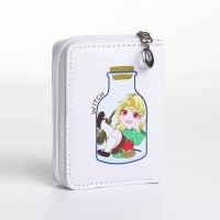 Кошелёк детский на молнии, цвет белый Кошелёк детский на молнии, цвет белый