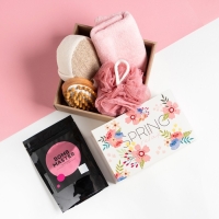 Подарочный набор Этель "Spring" полотенце 30х60 см и аксессуары Подарочный набор Этель "Spring" полотенце 30х60 см и аксессуары