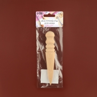 Сликер для полировки уреза кожи, 2,5 × 15 см, цвет бежевый Сликер для полировки уреза кожи, 2,5 × 15 см, цвет бежевый