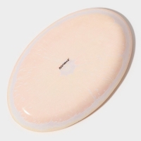 Блюдо сервировочное стеклянное овальное Доляна &laquo;Сочный апельсин&raquo;, 24,5&times;15 см, цвет оранжевый