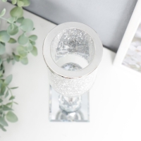 Подсвечник стекло на 1 свечу "Драгоценность" 30х7х7 см Подсвечник стекло на 1 свечу "Драгоценность" 30х7х7 см