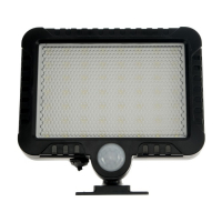 Светодиодный прожектор на солнечной батарее 10 Вт, выносная панель, 15 &times; 11 &times; 4 см, 6500К