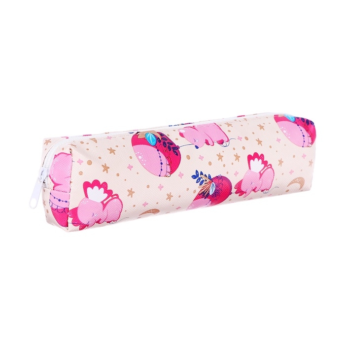 Пенал школьный «Животные», на молнии, МИКС Пенал школьный «Животные», на молнии, МИКС