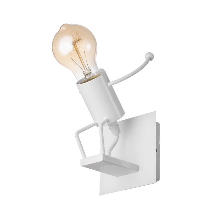 Бра Бра "Человечек" E27 40Вт белый 11х17х19 см