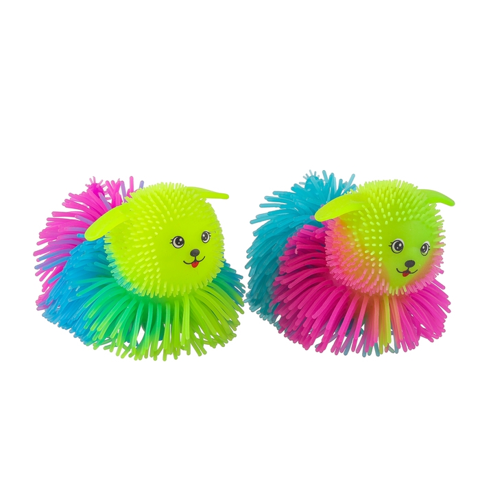 Ёжка «Пёсик» световой, цвета МИКС Ёжка «Пёсик» световой, цвета МИКС