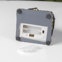 Светодиодная фигура «Рождественский дом» 9 × 10 × 9 см, полистоун, батарейки АААх2 (не в комплекте), свечение тёплое белое Светодиодная фигура «Рождественский дом» 9 × 10 × 9 см, полистоун, батарейки АААх2 (не в комплекте), свечение тёплое белое