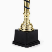 Кубок 139C, наградная фигура, золото, подставка пластик, 29,5 × 13 × 7,5 см. Кубок 139C, наградная фигура, золото, подставка пластик, 29,5 × 13 × 7,5 см.