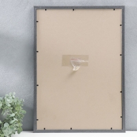 Фоторамка пластик 35х50 см, серый с золотом (пластиковый экран) Фоторамка пластик 35х50 см, серый с золотом (пластиковый экран)