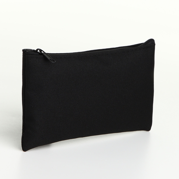 Косметичка на молнии, цвет чёрный Косметичка на молнии, цвет чёрный