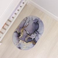 Коврик для ванной SAVANNA &laquo;Видение&raquo;, 38&times;58 см, цвет серый