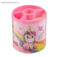 Набор настольный детский "Единорог" (подставка+2 карандаша+линейка+точилка+ластик+блокнот 8 листов) Набор настольный детский "Единорог" (подставка+2 карандаша+линейка+точилка+ластик+блокнот 8 листов)