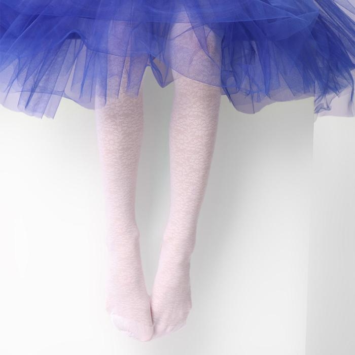 Колготки детские ЭРА Виола 40 den, цвет белый, 6-8 лет