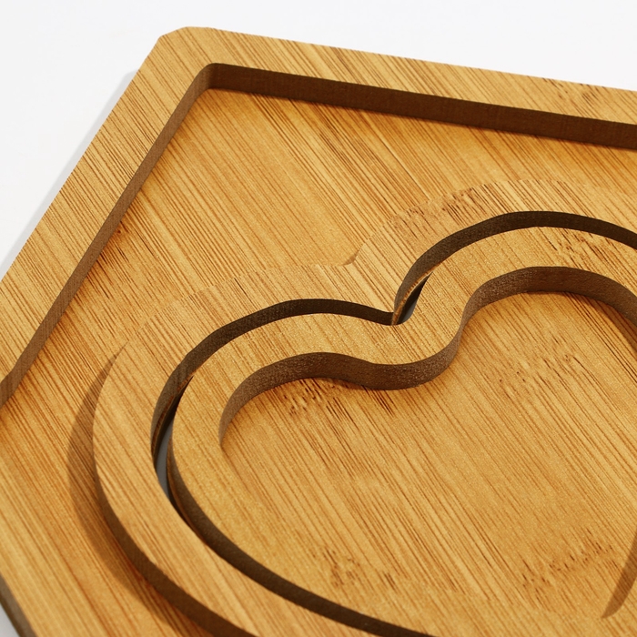 Менажница деревянная сборная «Дом», 24 х 20.6 см Менажница деревянная сборная «Дом», 24 х 20.6 см