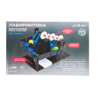 Электронный конструктор &laquo;Лабиринтика&raquo;, 126 деталей