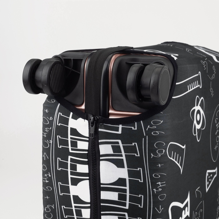 Чехол на чемодан 28 Чехол на чемодан 28", цвет чёрный