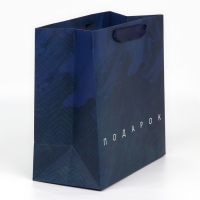 Пакет подарочный ламинированный квадратный, упаковка, «Настоящему мужчине», 22 х 22 х 11 см Пакет подарочный ламинированный квадратный, упаковка, «Настоящему мужчине», 22 х 22 х 11 см