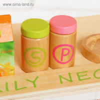 Игровой набор &laquo;Играем в магазин&raquo;, деревянные продукты в наборе