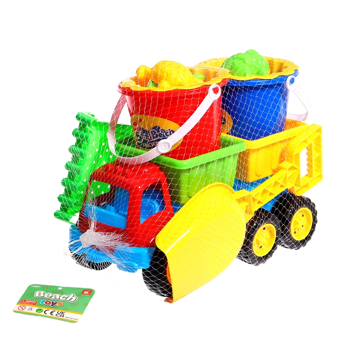 Набор для игры в песке &laquo;Грузовик&raquo;, 10 предметов