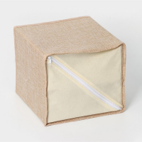 Короб LaDо́m &laquo;Франческа&raquo;, 2 выдвижных ящика, 22&times;22&times;20,5 см, цвет бежевый