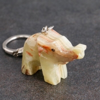 Брелок "Слон", оникс Брелок "Слон", оникс