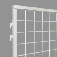 Стенка сетка боковая, 1750×400 мм, цвет белый Стенка сетка боковая, 1750×400 мм, цвет белый