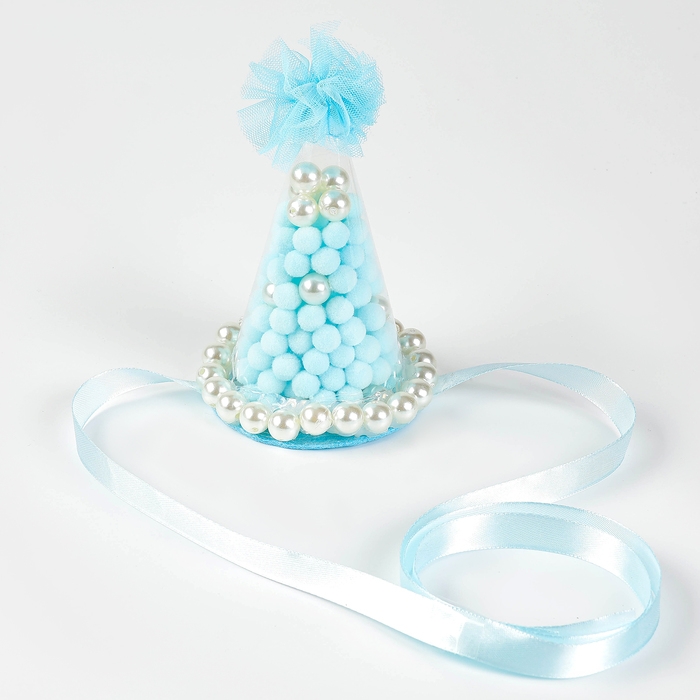 Колпак &laquo;Нежность&raquo;, цвет голубой