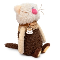 Мягкая игрушка «Кот Капучино», 19 см Мягкая игрушка «Кот Капучино», 19 см