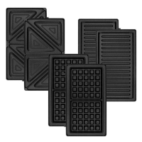 Мультипекарь Kitfort КТ-3683, 700 Вт, венкие вафли/гриль/сэндвичи, розовый