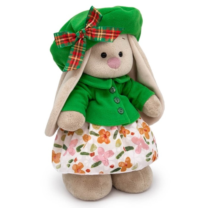 Мягкая игрушка &laquo;Зайка Ми в зелёной курточке и берете&raquo;, 32 см
