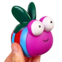 Набор резиновых игрушек для ванны &laquo;Букашечки&raquo;, с пищалкой, 6 шт, Крошка Я