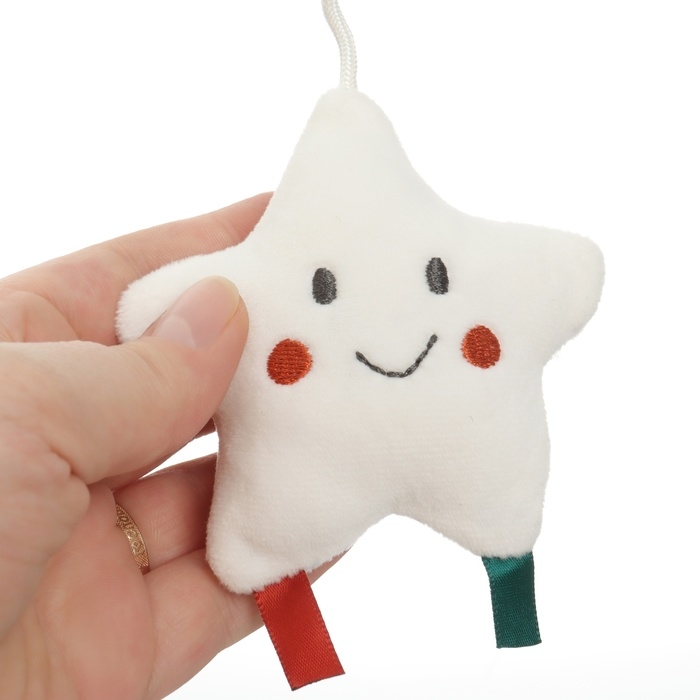 Подвеска - погремушка &laquo;Совушка&raquo;, пищалка, шуршит, на кроватку, коляску, Крошка Я