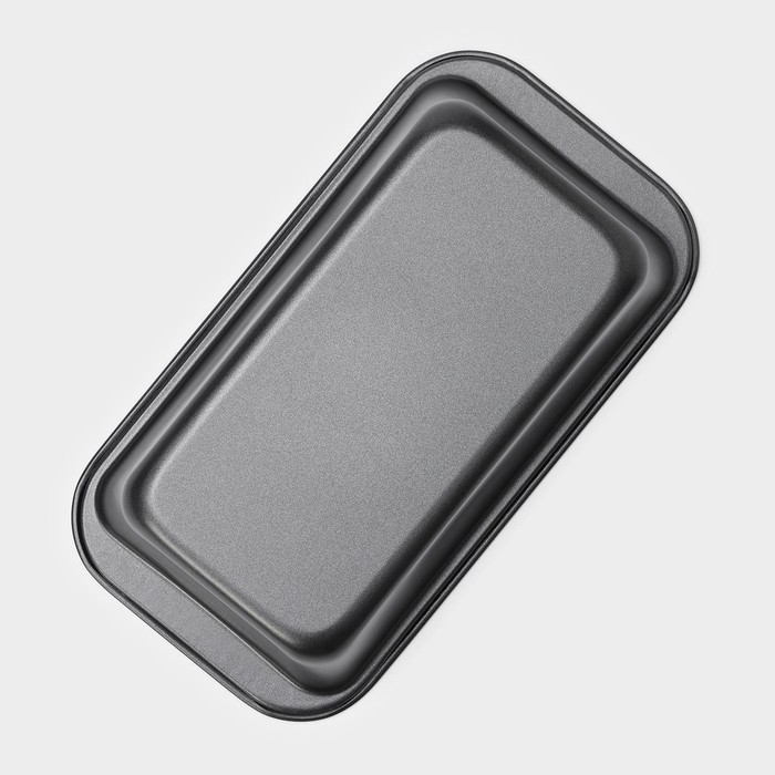 Форма для выпечки Доляна &laquo;Жаклин. Хлеб&raquo;, 27&times;15&times;5,5 см, антипригарное покрытие, цвет чёрный